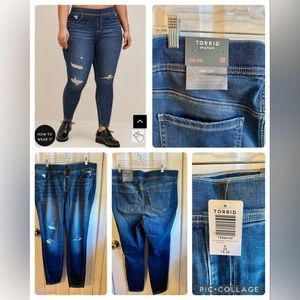 Torrid LEAN JEAN SKINNY SUPER SOFT HIGH-RISE JEAN